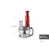 Emsan Pro Multimax 6 in 1 Çok Amaçlı Mutfak Robotu Red 2000 W