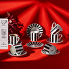 Emsan Bold New Bone 6 Kişilik Kahve Fincan Takımı 90 ml Siyah