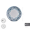 Karaca Blue Harmony Melamin Servis Tabağı 26,5 cm