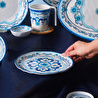 Karaca Blue Harmony Melamin Pasta Tabağı 21,5 cm