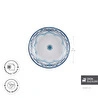 Karaca Blue Harmony Melamin Çukur Tabak 22 cm