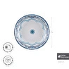 Karaca Blue Harmony Melamin Servis Tabağı 35 cm