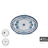 Karaca Blue Harmony Melamin Kayık Tabak 35 cm