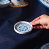 Karaca Blue Harmony Melamin Lokumluk 9 cm