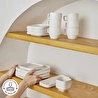 Karaca Stream Bone Massimo White 26 Parça 6 Kişilik Kahvaltı Takımı