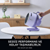 Shark Flexbreeze HydroGo Serinletici Buharlı Fan - Lila
