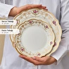 Emsan Empire Bone Altın Çiçek 29 Parça 6 Kişilik Yemek Takımı