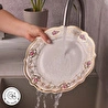 Emsan Empire Bone Altın Çiçek 29 Parça 6 Kişilik Yemek Takımı