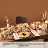 Karaca x Fatih Tutak Earth Collection 57 Parça 12 Kişilik Yemek Takımı