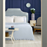Karaca Home Blue Muse %100 Pamuk Nish Set Çift Kişilik Pike Takımı Mavi