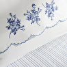 Karaca Home Virelle %100 Pamuk Nish Set Çift Kişilik Pike Takımı Mavi