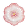 Baci Milano Botanica Çiçek Desenli Melamin Pembe Büyük Servis Tabağı 40,5 cm