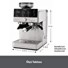 Homend Latteprimo 5017H Çekirdek Öğütücülü Espresso Makinesi