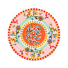 Baci Milano Dolce Far Niente Çiçek Desenli Pembe Emaye Supla Ø 33 cm