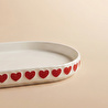 Karaca Sweetheart Kayık Tabak Beyaz 12 cm