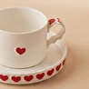 Karaca Sweetheart Çay Fincan Takımı Beyaz 195 ml