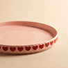 Karaca Sweetheart Pasta Tabağı Pembe 21,5 cm