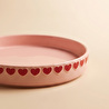 Karaca Sweetheart Çukur Tabak Pembe 20 cm