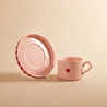 Karaca Sweetheart Çay Fincan Takımı Pembe 195 ml