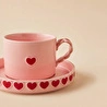 Karaca Sweetheart Çay Fincan Takımı Pembe 195 ml