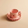Karaca Sweetheart Çay Fincan Takımı Pembe 195 ml