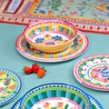 Baci Milano Dolce Far Niente Nar Desenli Renkli Pamuklu ve Polyester Runner 48 x 150 cm