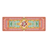 Baci Milano Dolce Far Niente Nar Desenli Renkli Pamuklu ve Polyester Runner 48 x 150 cm
