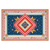 Baci Milano Dolce Far Niente Desenli Renkli Pamuklu ve Polyester Masa Örtüsü 160 x 240 cm