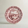 Emsan Floransa Pasta Tabağı 21 cm Bordo