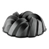 Emsan Black Shiny Slice Döküm Kek Kalıbı 22 cm