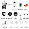 Karaca Mastermaid Power Max 12 in 1 Mutfak Robotu Matte Black