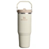 Stanley The IceFlow Flip Straw Pipetli Termos Bardak 890 Ml Krem