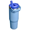 Stanley The IceFlow Flip Straw Pipetli Termos Bardak 890 Ml Blue Sky