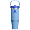 Stanley The IceFlow Flip Straw Pipetli Termos Bardak 890 Ml Blue Sky