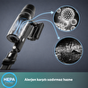 Homend Dustrıder 1273H Katlanabilir Borulu Dikey Süpürge Siyah-Silver