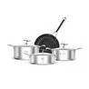 Karaca Plasma Steel 316+ 3Ply 7 Parça Tencere ve Tava Seti