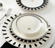 Karaca Elegance Bone 50.Yıl İmza Koleksiyonu Kore 24 Parça 6 Kişilik Yemek Takımı