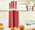 Karaca Samuray Flash Red Japon Çeliği 6 Parça Bıçak Seti Kırmızı