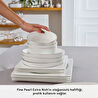 Karaca Red Carpet Collection Fine Pearl Extra Nish 58 Parça 12 Kişilik Yemek Takımı Platin