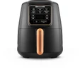 Karaca Air Pro Cook XL 2 in 1 Konuşan Airfryer Black Copper 4 Kişilik