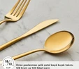 Karaca Orion Gold 6 Kişilik 30 Parça Çatal Kaşık Bıçak Takımı