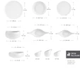 Karaca Earth Collection Clay 55 Parça 12 Kişilik Yemek Takımı
