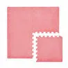 Kaşmir Halı 4'lü Puzzle Mat Pembe 30x30 cm