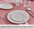 Karaca Forever Bone Olio 53 Parça 12 Kişilik Yemek Takımı