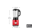 Karaca Vintage Craft Smoothie Blender Red
