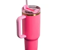 Stanley Quencher Pipetli Termos Bardak 1.18 Lt Pembe