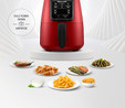 Karaca Air Pro Cook XL 2 in 1 Airfryer Ruby