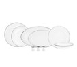 Karaca Eclipse New Bone 57 Parça 12 Kişilik Yemek Takımı Platin