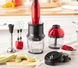 Karaca 5 in 1 Pro Spiral Blender Set Redgold 1500 W