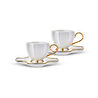 Karaca İvory 2 Kişilik Kahve Fincan Takımı 80 ml